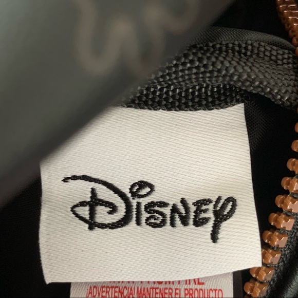 NEW ⭐️ Disney Rose Gold Emblem Vegan Leather Cosmetic Tote Makeup Bag - Picture 6 of 7